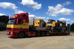 Transport av tunga industrifordon